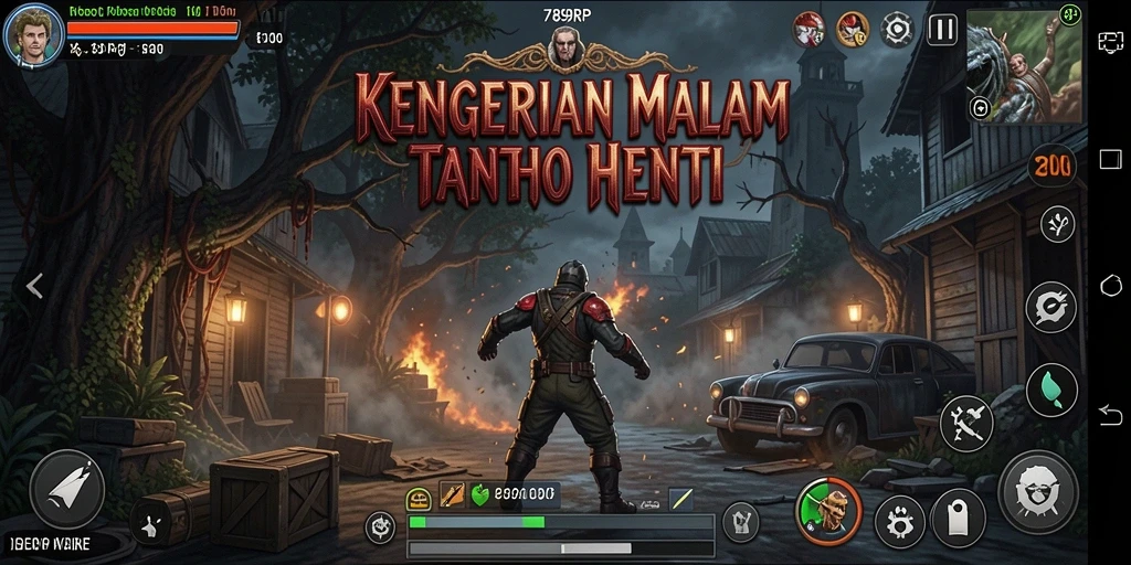 Tampilan gameplay mendebarkan di 789RP dengan suasana Horror yang menegangkan.