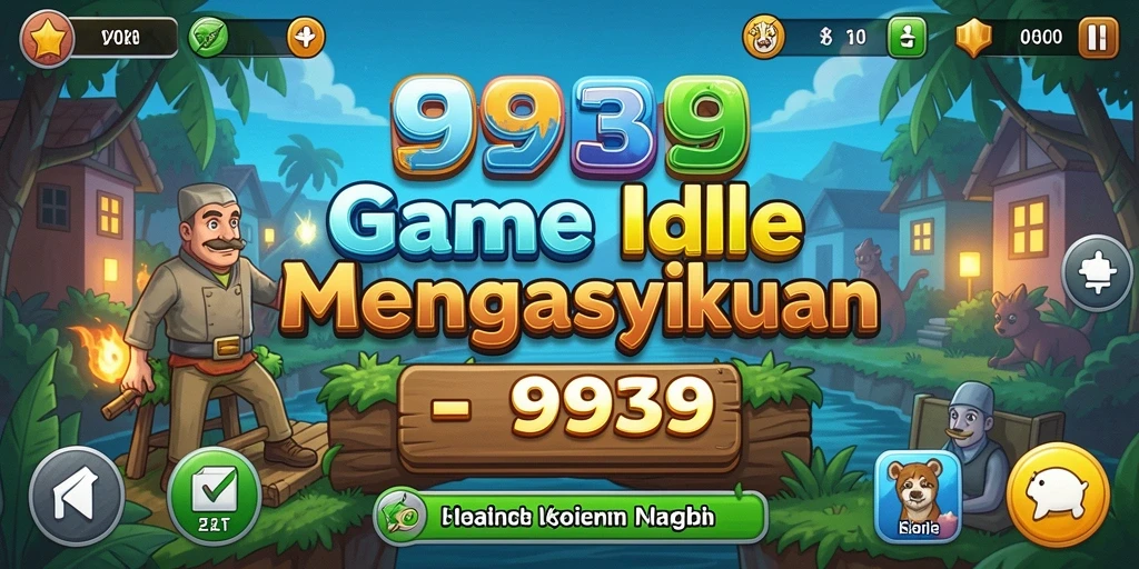 Screenshot gameplay 9939 menampilkan aksi seru dalam game Idle.