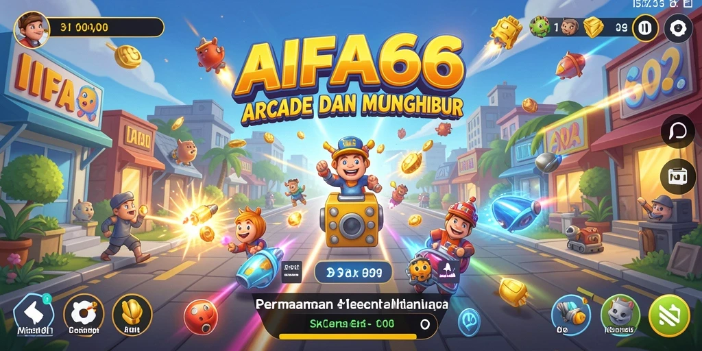 Gameplay AIFA66 yang seru dan menantang.