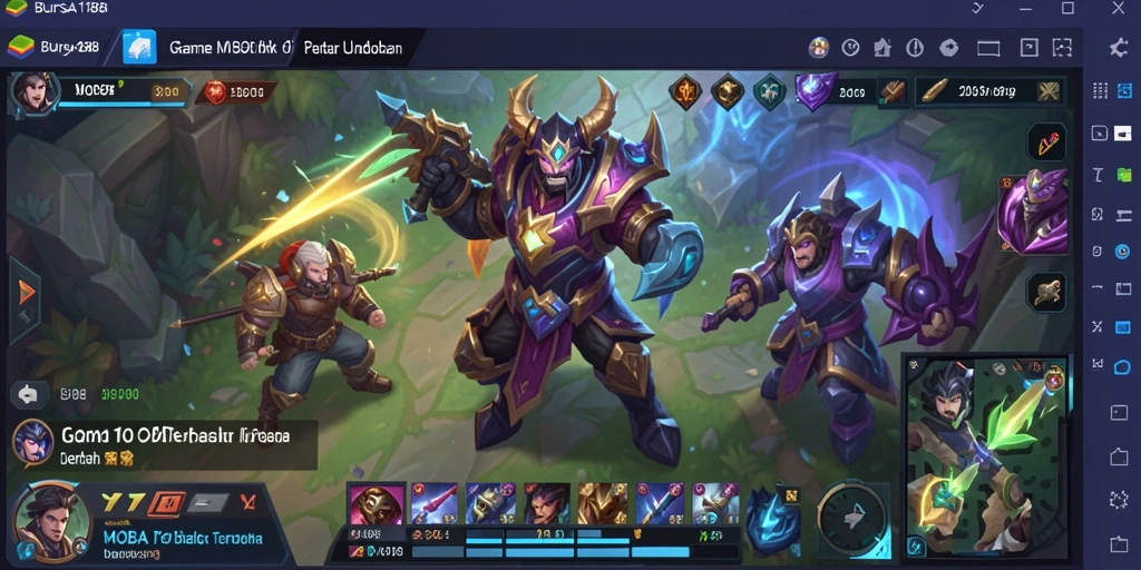 Tampilan gameplay BURSA188 yang intens dan menarik.
