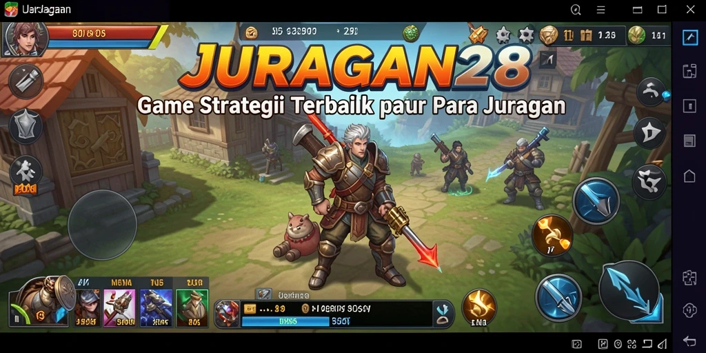 Gameplay JURAGAN28 menunjukkan strategi dan pengelolaan yang mendebarkan.