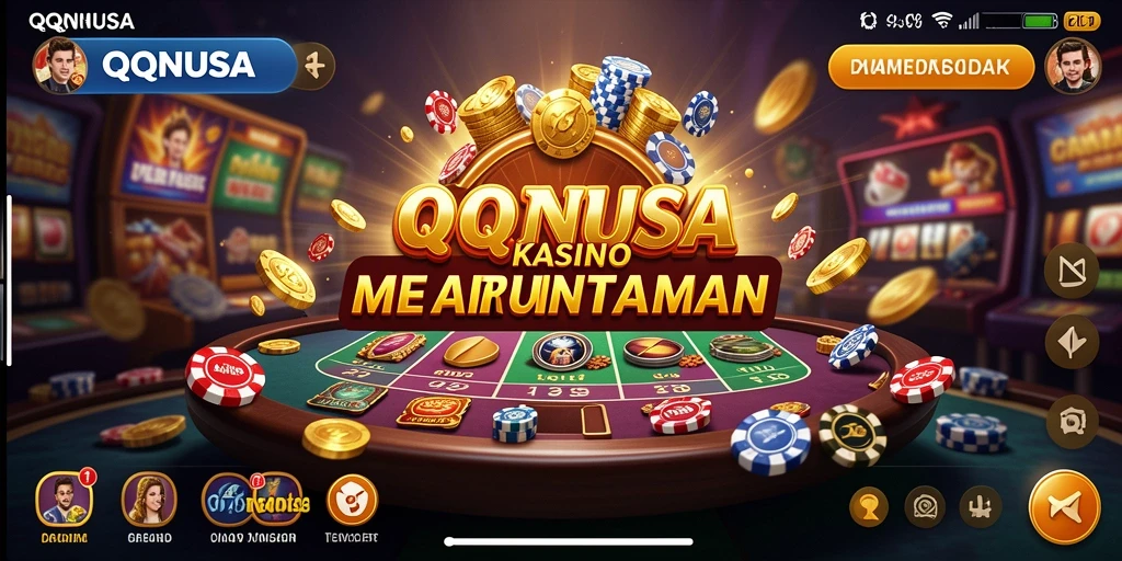 Screenshot gameplay QQNUSA yang menarik dan mengasyikkan.